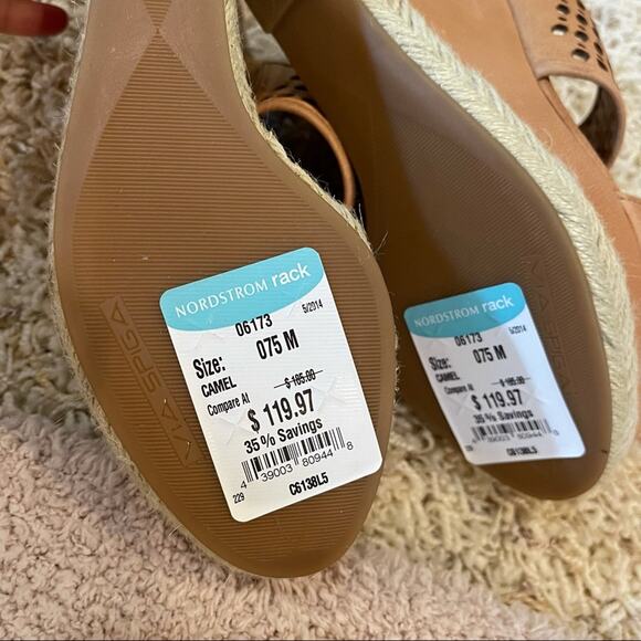 brand new never worn - in box via spiga wedges - Picture 3 of 13